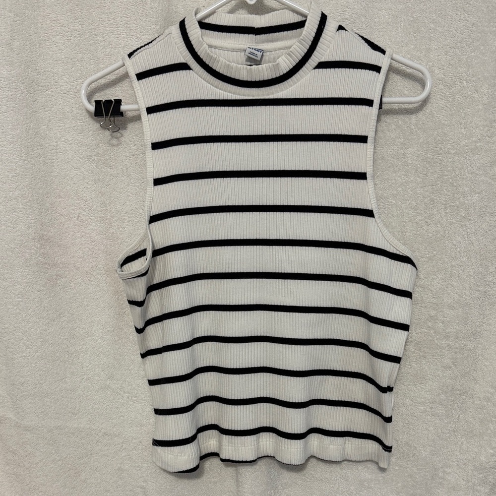 XL striped tank top